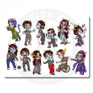 Наклейки Homestuck Наклейки Homestuck<br>