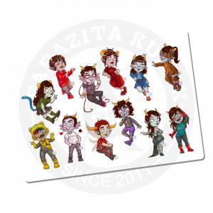 Наклейки Homestuck Наклейки Homestuck<br>