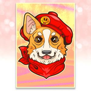 пёсик корги