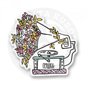 Стикер "Экостикер от Грядки"