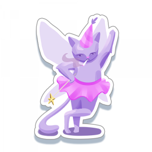 Кот фея