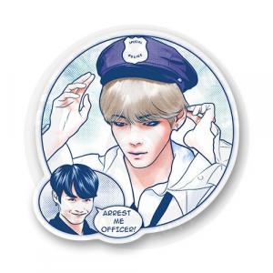 Стикер "BTS: офицер полиции"