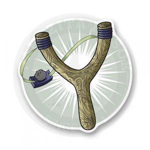 Стикер "slingshot"