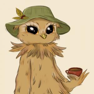 Совушка кофейная