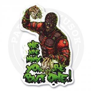 Стикер "Ермак" / "Mortal Kombat"