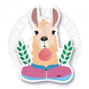 Стильный лама