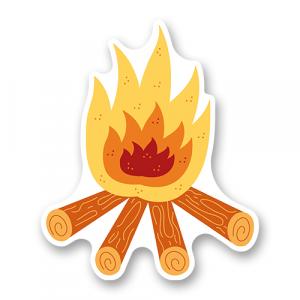 Костёр для Масленицы