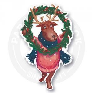 Новогодний олень