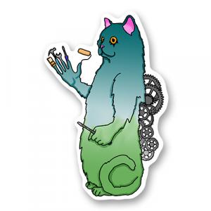 кот робот