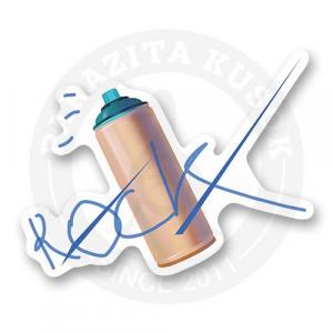 Стикер "Батончик с краской"