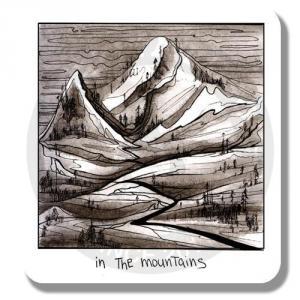 Наклейка В Горах/Sticker In The Mountains