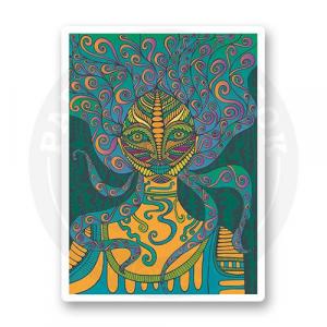 Стикер "Psychedelic Goddess"