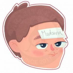 Стикер пьяный Джон Ватсон из сериала Шерлок