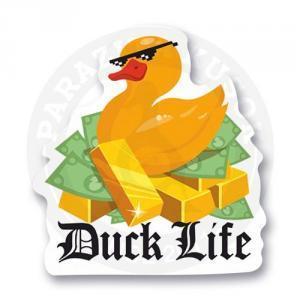 Стикер "Успешна утка - Duck Life"