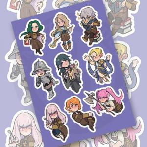 Стикерпейдж "Fire Emblem: Three Houses"