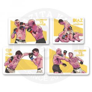 Набор стикеров "UFC"