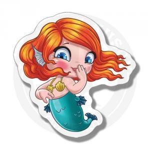 Наклейка русалочка/Sticker Little Mermaid