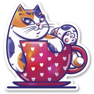 Кот в кружке
