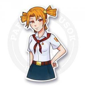 Стикер Алиса из Бесконечного Лета