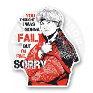 Стикер "BTS - Mic Drop: Шуга"