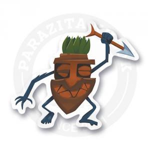 Стикер Абориген в маске