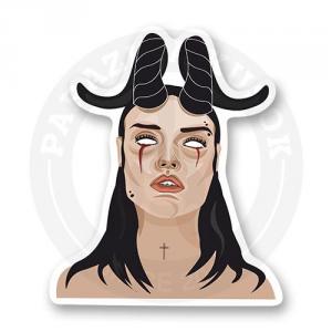 Стикер "Gothic bloody lady"
