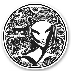 Инопланетянка и кот