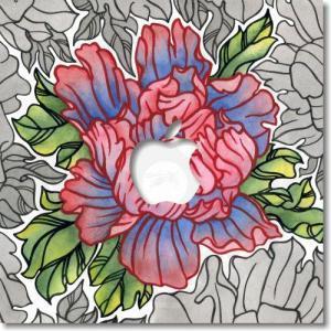 Наклейка на MacBook «Flowers»