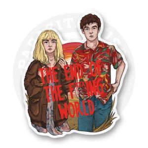 Стикер "The end of the f***ing world"