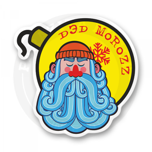 Стикер "DЭD MoRoZZ"