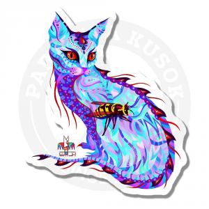Белый кот