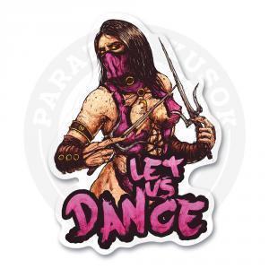 Стикер "Милена" / "Mortal Kombat"