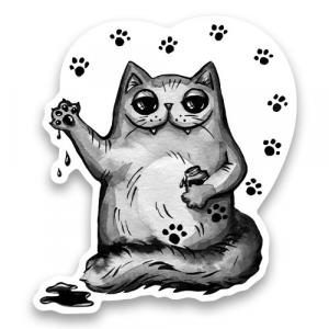 Влюбленный кот