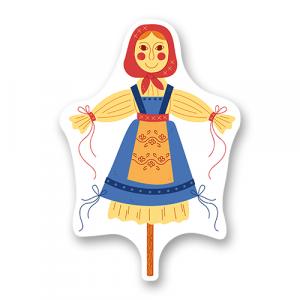 Чучело для празднования Масленицы