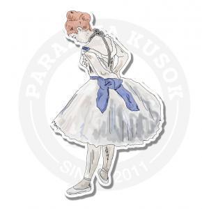 Стикер Балерина