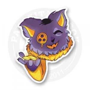 Стикер "Deltarune тряпичный торговец Seam"