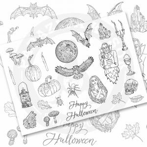 Стикерпейдж "Halloween magic"