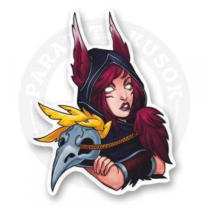 Стикер "Xayah" / "LEAGUE OF LEGENDS"