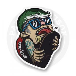 Стикер "one skate-one love"