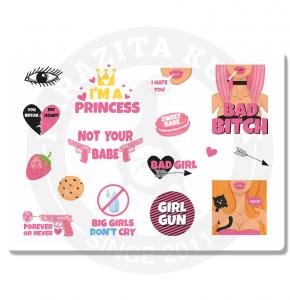 Наклейки Для Девченок
