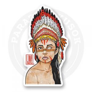 Стикер "Warrior girl"