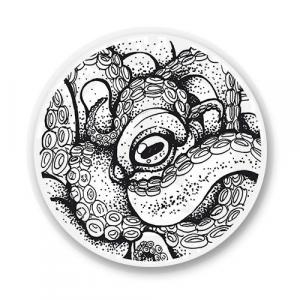 Стикер "Graphic Octopus"
