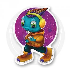 Стикер "Милый инопланетянин"