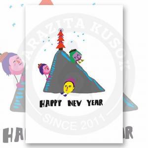 Открытка "Happy New Year"