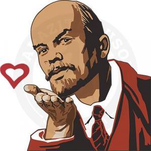 Стикер «Ленинская любовь»