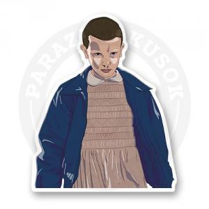 Стикер "Одиннадцатая" / "Stranger Things"