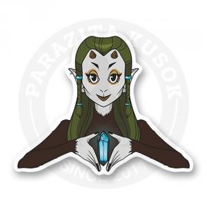 Стикер "Lady Faun"