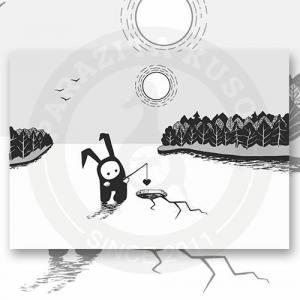 Открытка "На тонком льду"