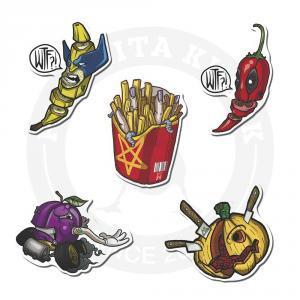 Стикерпак Bad food