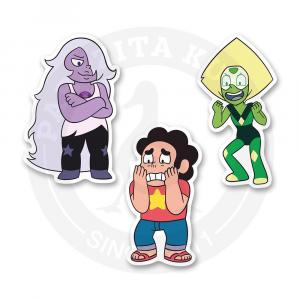 Набор стикеров "Steven Universe - Shorty Squad - реакция на всякие штуки"